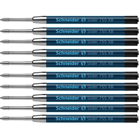 SCHNEIDER PEN One Business Rollerball Pens, 0.6mm, Black, 10PK 175501